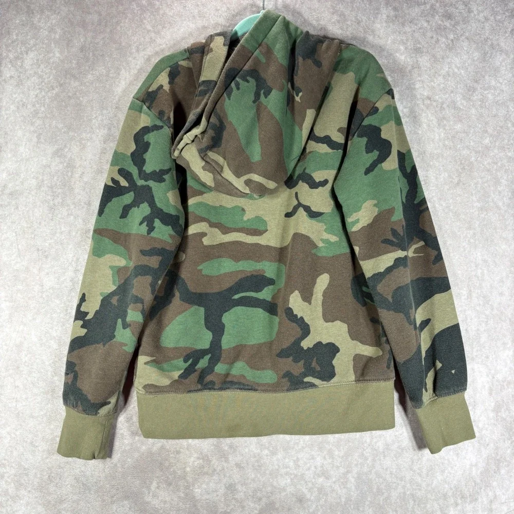 Jordan Essentials Camo Fleece Hoodie Jogger Set Boys M Kids Green Brown Jumpman